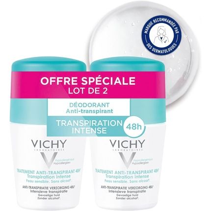 Vichy Unisex 48H Anti-Perspirant Roll-On Intense 100Ml