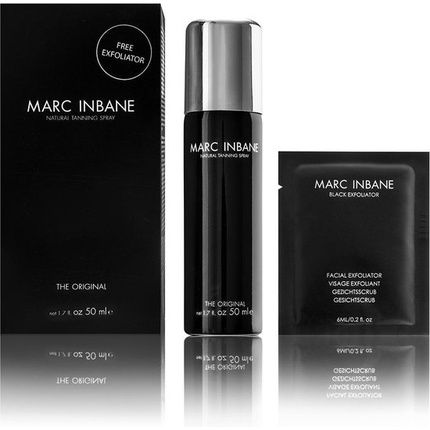 Marc Inbane Le Petit Natural Tanning Spray 50 Ml + Black Exfoliator Self Tanning Scrub 6 Ml