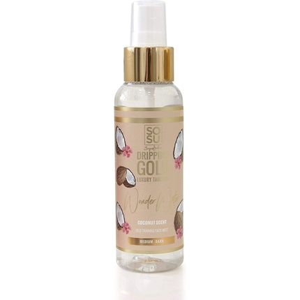 Sosu By Sj Dripping Gold Coconut Scent Wonder Water Medium/Dark Self-Tanning Facial Mist