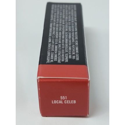 New Authentic Mac Lustreglass Lipstick 551 Local Celeb - Image 3