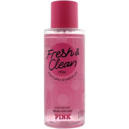 Victoria'S Secret Clear Secret Pink Body Mist Fresh & Clean 250Ml
