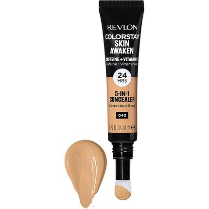 Revlon Colorstay Skin Awaken 5-In-1 Concealer 24Hr Wear Fragrance & Paraben Free 8Ml Fair 005 - Image 3