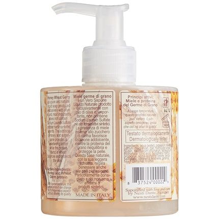 Nesti Dante Honey Wheatgerm Natural Liquid Soap 300Ml