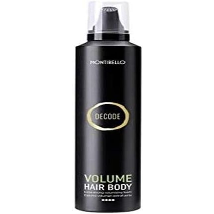 Montibello Decode Volume Hair Body Extra Strong Volumizing Foam 300Ml