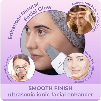Stylpro Skincare Facial Tool With 4 Modes - Ultrasonic And Ionic Technology