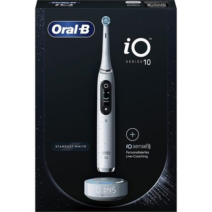 Oral-B Io Series 10 Electric Toothbrush With 7 Cleaning Modes And Iosense Stardust White - Image 3