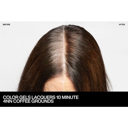 Redken Color Gels Lacquers 10 Minute Hair Color 4Nn Black Coffee 60Ml