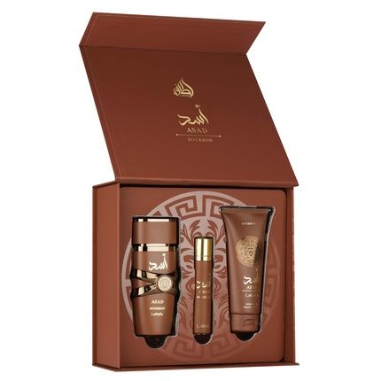 Lattafa 3P Giftset Asad Bourbon