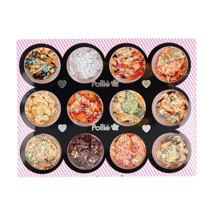 Glittering Eurostil Nail Art 12 Colors 12 X 1G