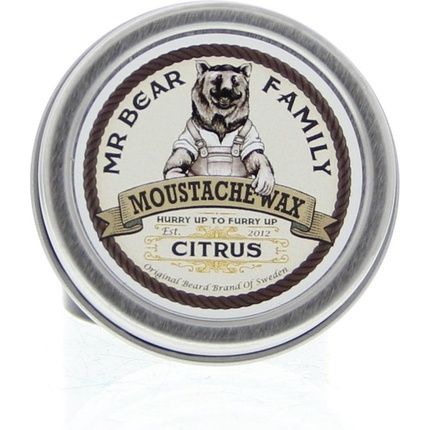 Mr. Bear Family - Mustache Wax For Citrus Mustache