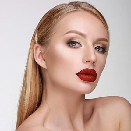 مجموعة أحمر شفاه سائل غير لامع 2 في 1 من عدن، 7 مل - غير ملطخ وسريع