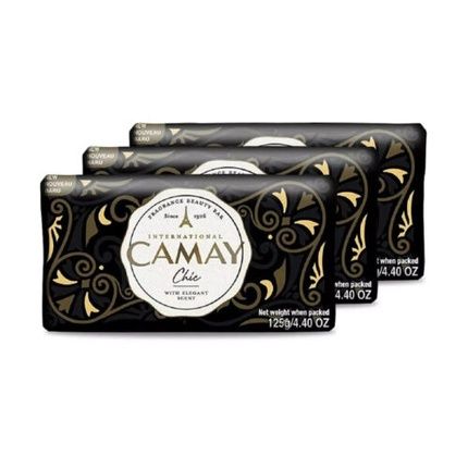 International Camay Chic Fragrance Bar Soap 13.2Oz - Pack Of 3