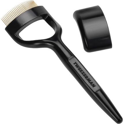 Tweezerman Studio Collection Curl 60 Lash Comb For Round Eyes Black