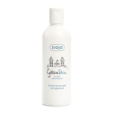 Ziaja Gdanskin Glycerine Shower And Bath Gel 300Ml Official Uk