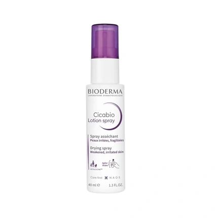 Bioderma Cicabio Lotion Spray 40Ml Regenerating And Soothing Spray For Irritated Skin - Image 4