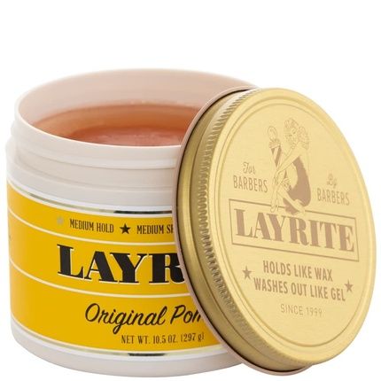 Layrite Original Pomade 297G Medium Hold Water Soluble Medium Shine