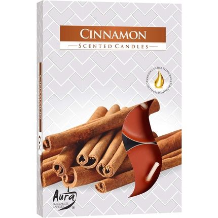 Bispol Scented Tealights Cinnamon - Pack Of 6