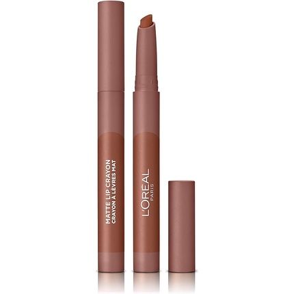 L'Oreal Paris Infallible Very Matte Lip Crayon Lipstick Smudge Proof Nude