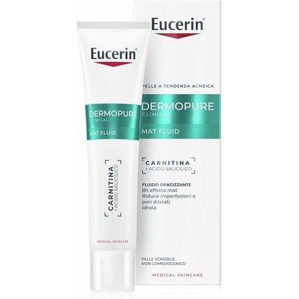 Eucerin Dermopure Clinical Mattifying Fluid 40Ml Mattifying Face Cream