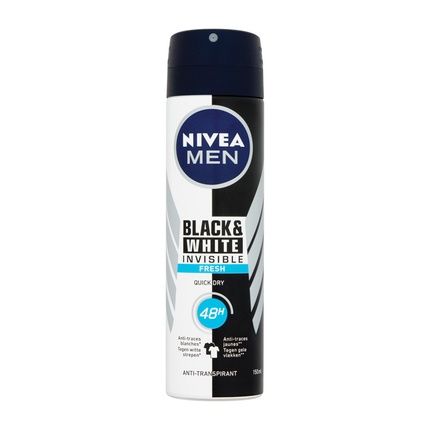 Nivea Deodorant Spray Invisible Black & White Fresh For Men