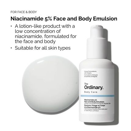 The Ordinary Niacinamide 5% Face And Body Emulsion 100Ml