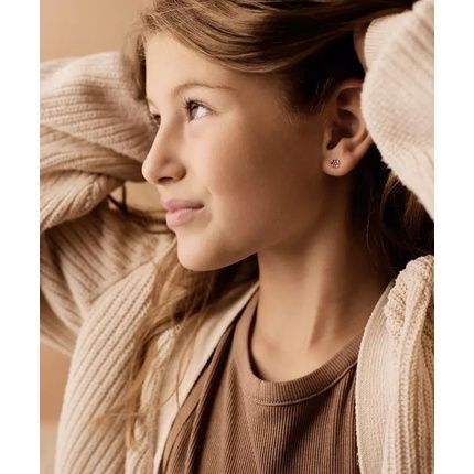 Blomdahl Nickel Free Medical Plastic 5Mm Daisy Stud Earrings - Image 3