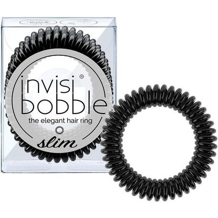 Invisibobble Slim Hair Ties True Black