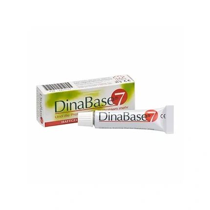 Quattroti Dentech Dinabase 7 Gel Adhesive For Dentures Tube Of 20 Grams