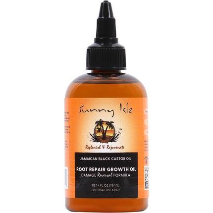 Sunny Isle Jamaican Black Castor Oil Root Repair Growth Oil 4Oz