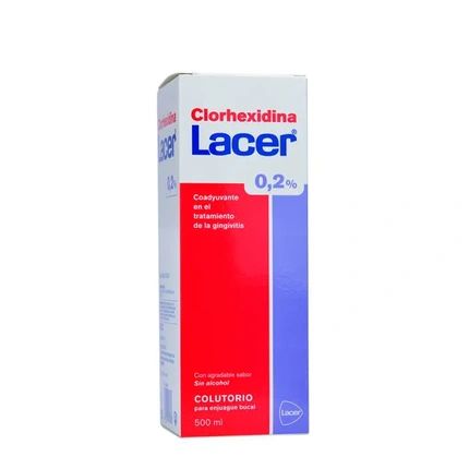 Lacer Lacer Mouthwash Chlorhexidine 02 500Ml