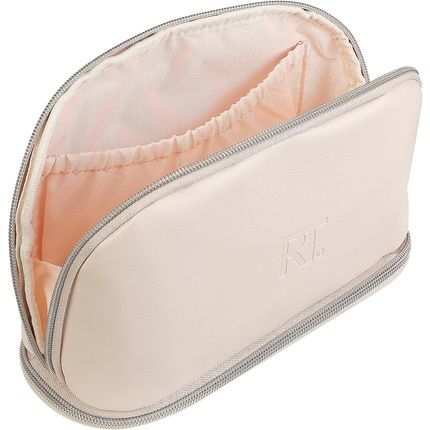 Real Techniques New Nudes Uncovered Bag Cosmetic Travel Waterproof Design Toiletry Makeup Brush Organizer 1 Count - Image 3