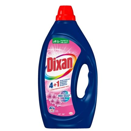 Dixan Liquid Detergent Fresh Pink 32 Washes 1440 Liters