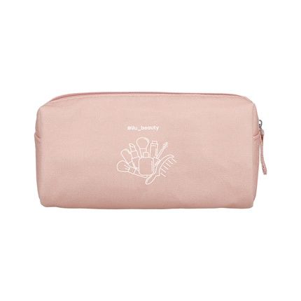 Ilu Cotton Cosmetic Bag Orange - Image 3