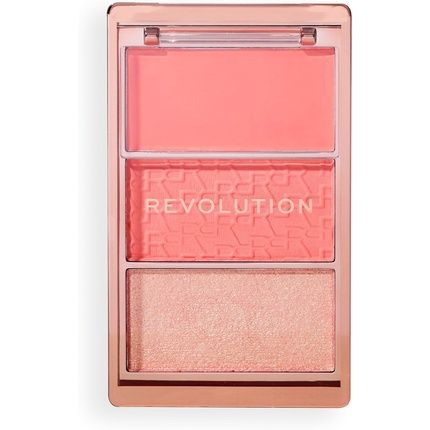 Revolution Blush Icon Palette Cream & Pressed Powder Blusher
