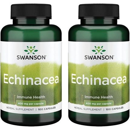 Swanson Echinacea 400Mg 100 Capsules