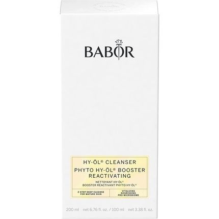 Babor Cleansing Hy-Ol & Phytoactive Reactivating Set For Regenerating Skin With Oil & Herbal Extract - 2 Pieces