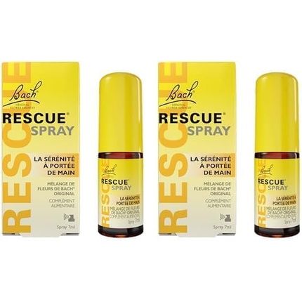 Rescue Spray 7Ml Natural Emotional Well-Being Blend Of 5 Bach Flowers