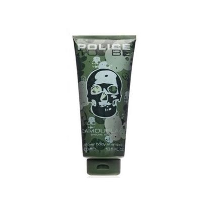 Police To Be Man Camouflage Special Edition All Over Body Shampoo 80Ml