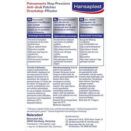 Hansaplast Expert Foot Dressing 2 Pressure Relief Dressing Strips - Pack Of 2 - Image 3