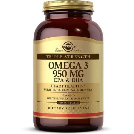 Solgar Omega-3 With Epa And Dha High Potency 1764Mg 100 Capsules