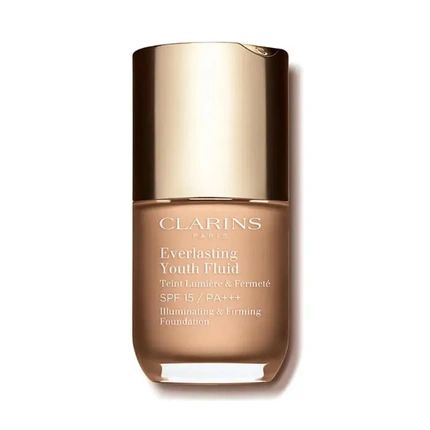 Clarins Everlasting Youth Fluid Illuminating Firming Foundation 30 Ml In Shade 108 Sand - Image 3