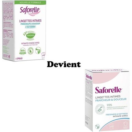 Saforelle Intimate Hygiene Wipes - Pack Of 10 - Image 3