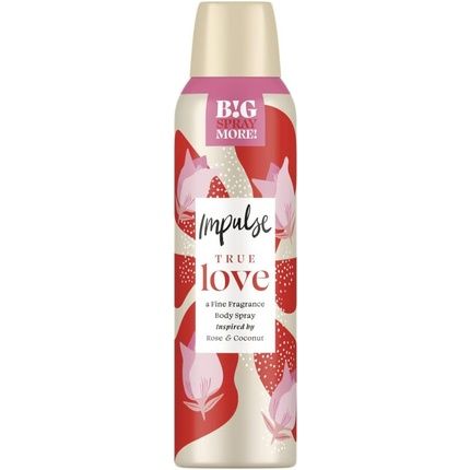 Impulse True Love Body Spray Deodorant 150Ml