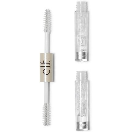 E.L.F. Clear Brow & Lash Mascara Glossy Shiny Lightweight Easy To Use Conditions Hairs Gives Brows Soft Flexible Hold Compact All-Day Wear 2.5Ml