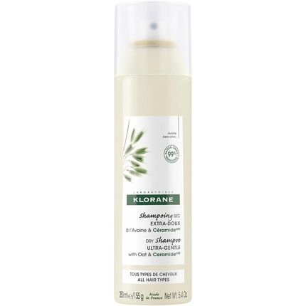 Klorane Dry Shampoo With Oat & Ceramide Spray 250Ml