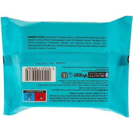 Beauty Formulas Clear Skin Deep Cleansing Facial Wipes 30 Wipes - Image 3