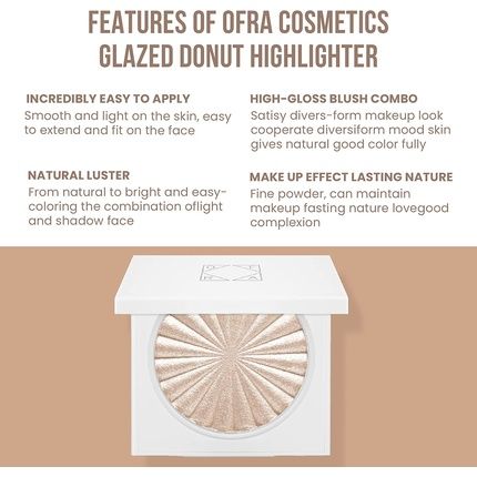 Ofra Nikkitutorials Glazed Donut Highlighter - Image 3