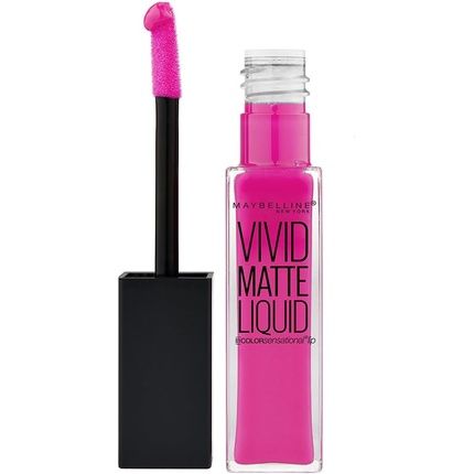 Maybelline Vivid Matte Lip Color 15 Electric Pink