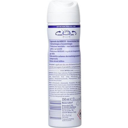 Nivea Deodorant Spray Pure Invisible 150Ml