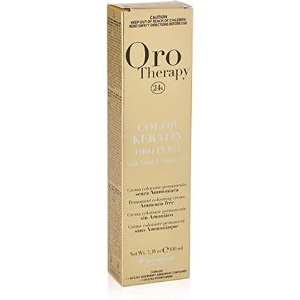 Fanola Oro Therapy Color Keratin 7.14 Hazelnut 100Ml